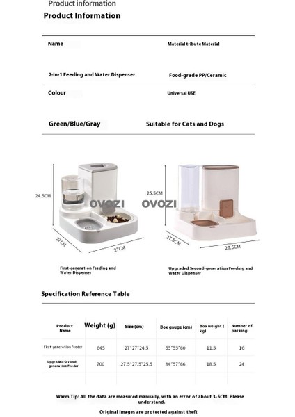 Ovozı Otomatik Evcil Hayvan Besleyici (Yurt Dışından) modelleri
