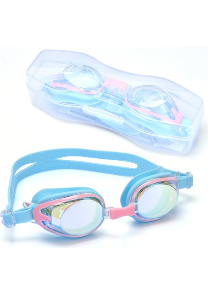Çocuk Yüzme Gözlükleri Hd Su Geçirmez Sis Önleyici Yüzme Gözlükleri Erkek Kız Silikon Yüzme Gözlükleri (Yurt Dışından) modelleri