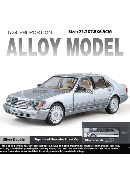 Ovozı Mercedes Benz Alaşımlı Araba Modeli Koleksiyoncu Hediyesi (Yurt Dışından)