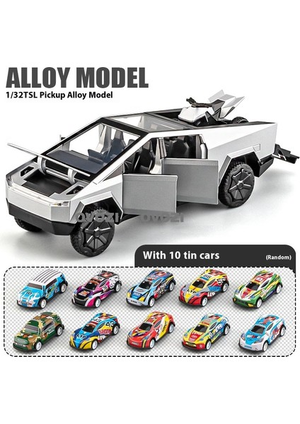 Ovozı Tesla Alaşımlı Araba Modelleri Koleksiyonluk Süs Hediyesi (Yurt Dışından)