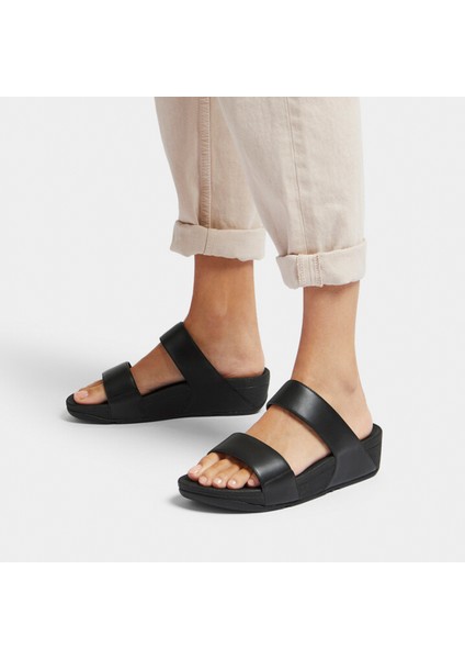 Kadın Terlik FV6-090 / 592 Fitflop Lulu Adjustable Leather Slides fırsatları
