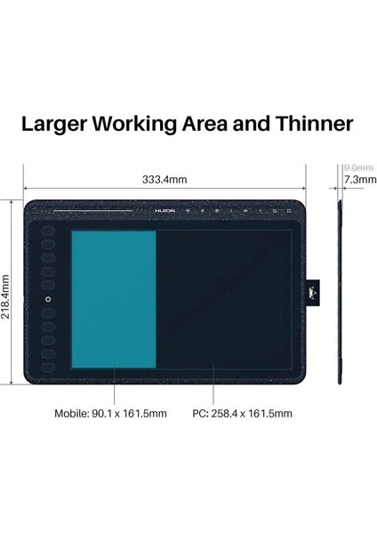 Huıon HS611 Grafik Çizim Tableti indirimleri