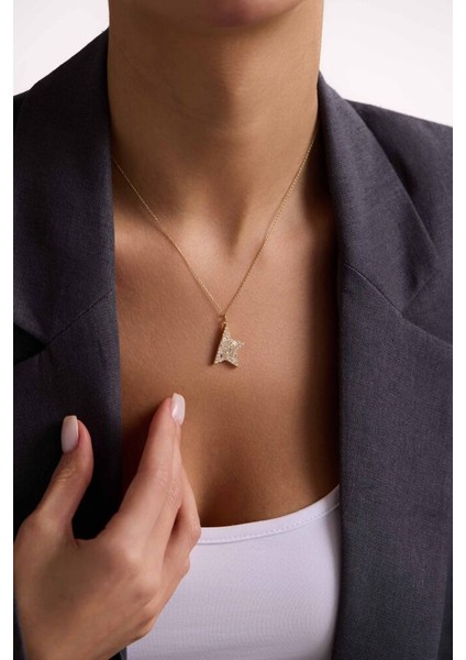 14 Ayar Altın Yıldız Figürlü Kolye Baget Detaylı fiyatları