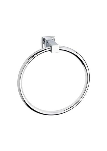 System Q-Lıne Halka Havluluk Krom Renk 202X73X190 mm