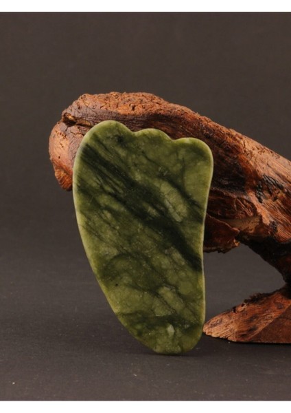 Sertifikalı Yeşim Taşı Kaz Ayağı Doğal Taş 1. Sınıf MA035 fiyatları