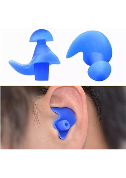 1 Çift Kulak Tıkacı %100 Medikal Silikon