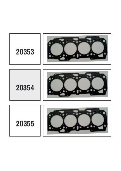 PY72205 - Silindir Kapak Contası Doblo 1.9 Jtd 1.02 mm