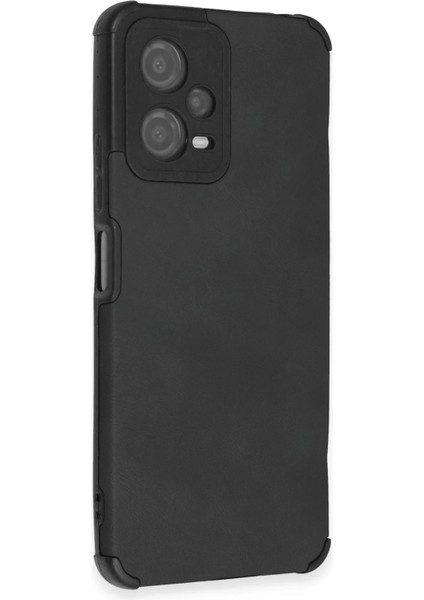 Newface Xiaomi Redmi Note 12 5g Kılıf Loop Deri Silikon - Siyah fiyatları