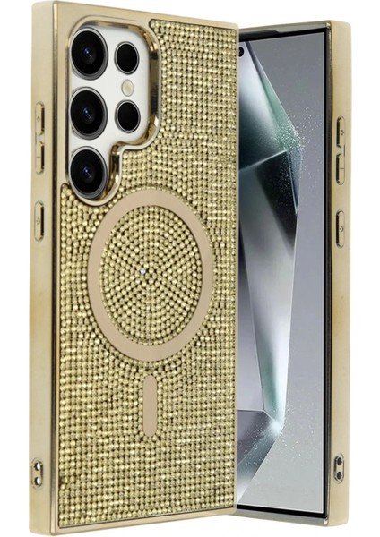 Samsung Galaxy S24 Ultra Helen Magsafe Kapak - Gold fiyatları