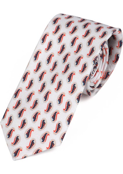 Bej Desenli Ipek Kravat Takımı fiyatları