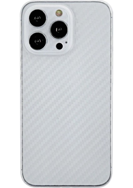 iPhone 13 Pro Kılıf Karbon Pp Silikon - Şeffaf - KA9502-6809
