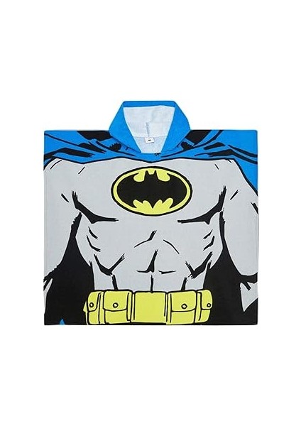 Erkek Batman Panço Havlu Lacivert Std
