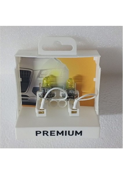 Premıum Sis Far Ampulu Takımı 12V H3 55W Sarı Işık Yellow (Limon Sarısı H3) fırsatları