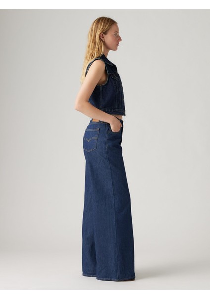 Loose Or Baggy Kadın Jean Pantolon A9364-0001 fiyatları