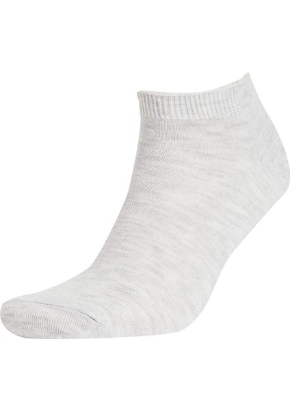 Kadın 5'li Pamuklu Patik Çorap L4613AZNS