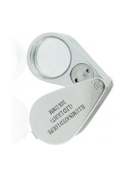Kontrol, Için Özel Kutulu Metal Işıklı Lup 30X21