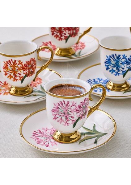 Daria 12 Parça 6 Kişilik Türk Kahve Fincanı
