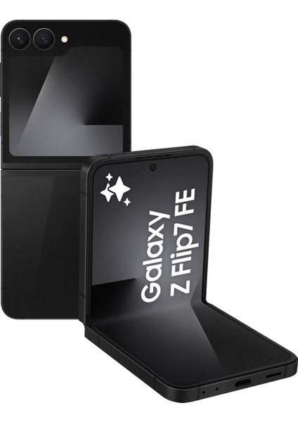 Galaxy Z Flip7 Fe 256 GB 8 GB Ram (Samsung Türkiye Garantili) Siyah