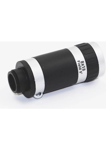 8X18 Zoom Teleskop Telefon Kamera Lensi Mini El Dürbünü