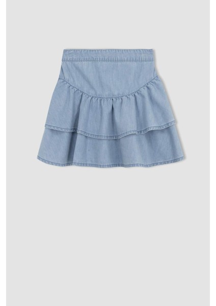 Kız Çocuk Jean Etek Z7327A623SM