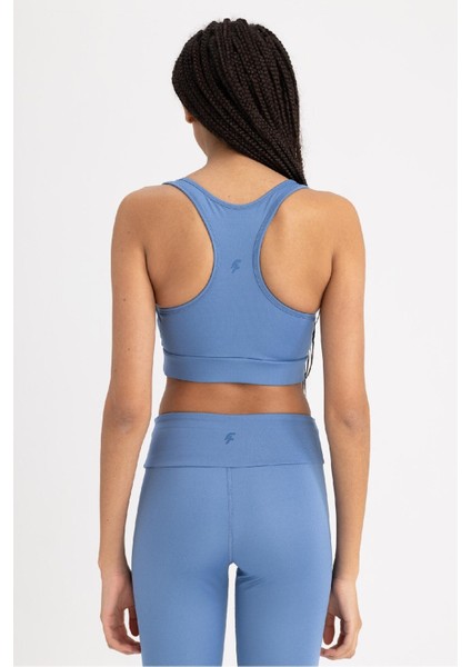 Fit Halter Yaka Sporcu Bra Z6332AZ23SP