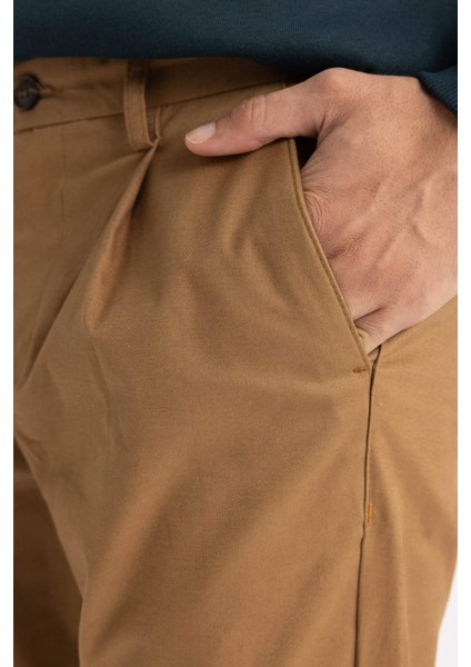 Gabardin Pantolon Tailored Regular Fit Cepli Duble Paça A5115AX23AU