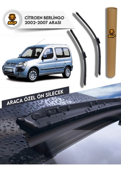 Citroen Berlingo Muz Silecek Takımı 2002-2007 Arası