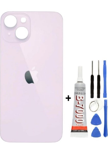 Iphone 13 Arka Kapak Cam +Yapıştırıcı B700 + Tamir Seti