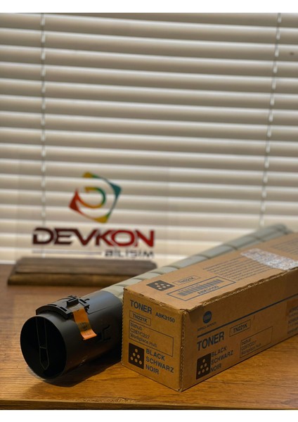 C227 VE 287 TN-221K Siyah ORJİNAL TONER Develop +ineo227 ve +ineo287 MODELLERİ İLE UYUMLUDUR DEVKON BİLİŞİM fiyatları