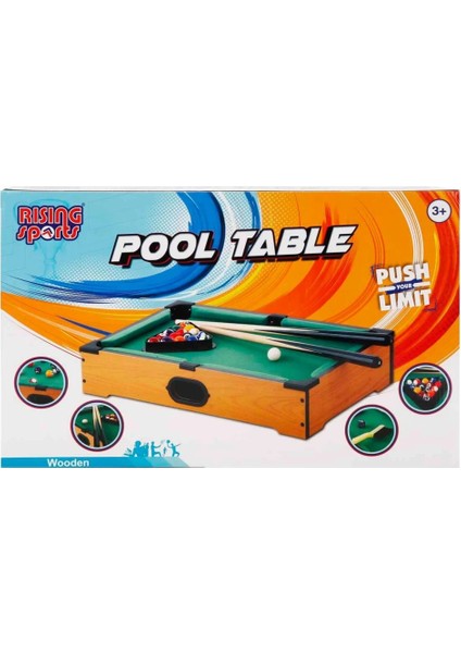 Bfs Rising Sports Ahşap Masaüstü Bilardo modelleri