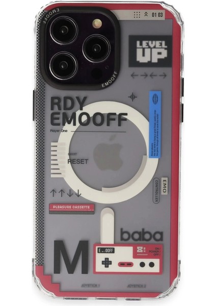 iPhone 14 Pro Max Kılıf Clone Space Magsafe Kapak - Clone - 15