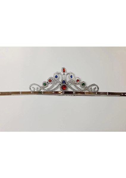 Bfs GÜMÜŞRENKPLASTIKPRENSESTACIKRALIÇETACI60CM