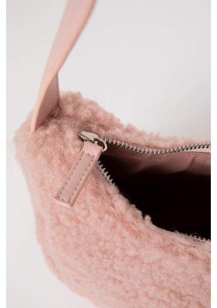 Kadın Pelüş El Çantası B0802AXNS