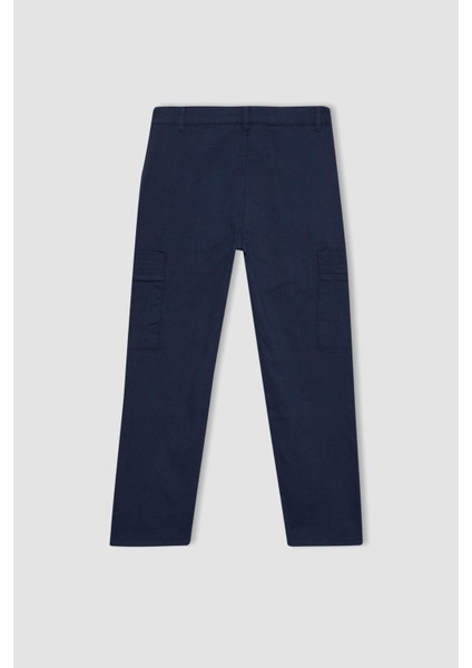 Erkek Çocuk Kargo Fit Standart Paça Twill Pantolon A4936A823WN