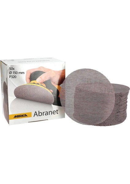 Abranet® Ø 150 mm Cırt P240 (50'li) fırsatları