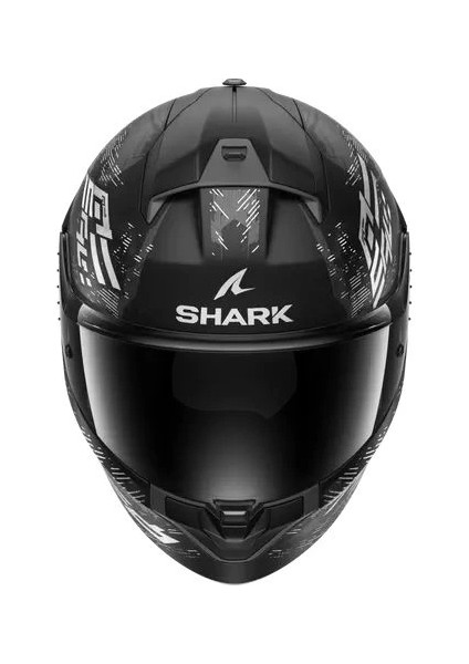 Kask Shark Rıdıll 2 Molokai Mat Kapalı Siyah/gri