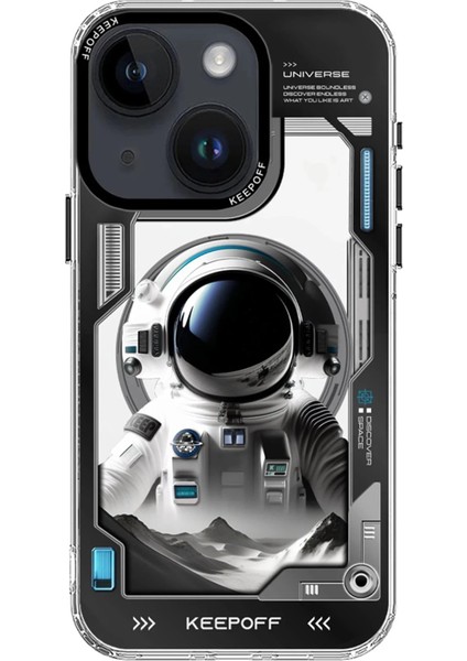 iPhone 15 Aerospace Magsafe Kapak - Spaceman