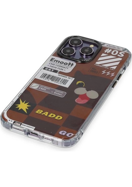 iPhone 14 Pro Max Kılıf Cat Desenli Kapak - Cat - 1 fırsatları