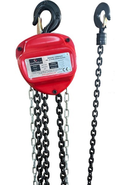 Zincirli Caraskallar 1ton 5metre GPC1T5M