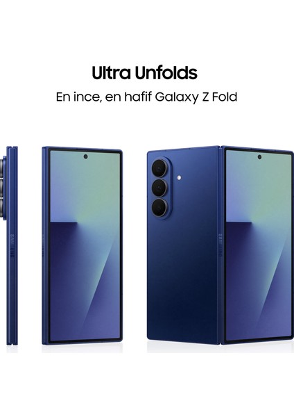 Galaxy Z Fold7 256 GB 12 GB Ram (Samsung Türkiye Garantili) Gölge Mavisi fiyatları