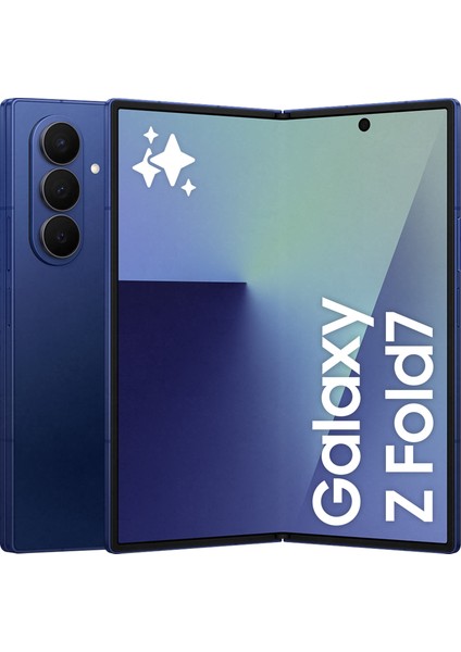 Galaxy Z Fold7 256 GB 12 GB Ram (Samsung Türkiye Garantili) Gölge Mavisi