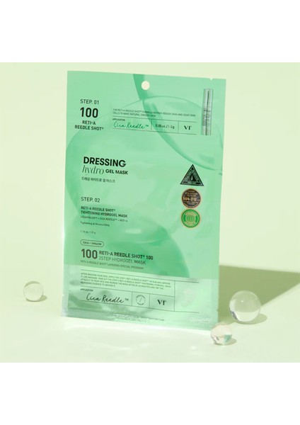 Vt Reti-A Reedle Shot & Hydrogel Mask / Gözenek ve Pürüzsüzleştirici Retinol Maske modelleri