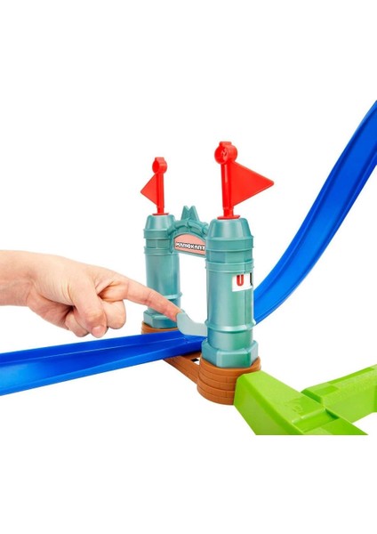 Bfs HGK59 Hw Mario Kart Keskin Dönüşler Pist Seti /hot Wheels indirimleri