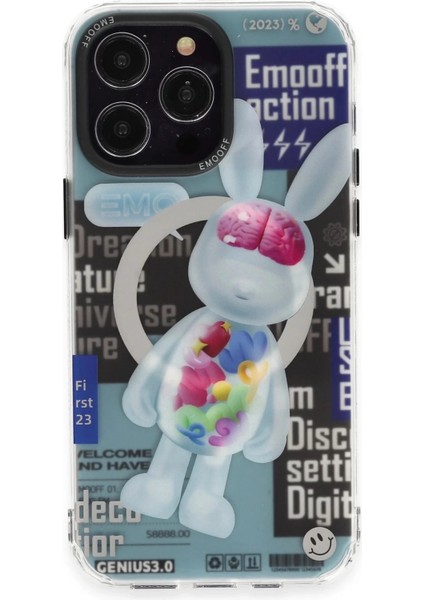 iPhone 14 Pro Max Kılıf Clone Space Magsafe Kapak - Clone - 12