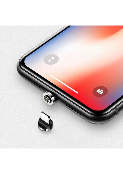 Usams Mıknatıslı Başlık Iphone 14-13-12-11 USB Şarj KABLOSU-(1903) - CPT107806-7355