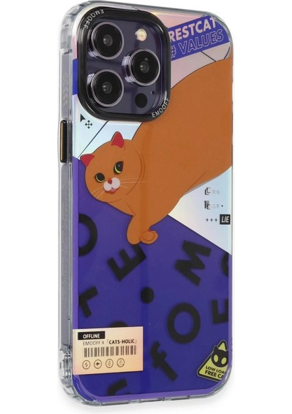 iPhone 14 Pro Max Kılıf Cat Desenli Kapak - Cat - 4 fiyatları