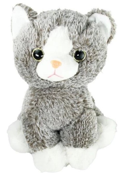 Bfs PB31184-22 Peluş Oturan Kedi 23 cm -Vardem