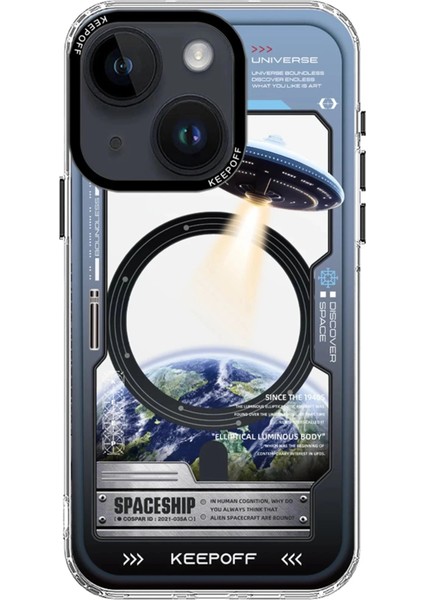 iPhone 15 Aerospace Magsafe Kapak - Aircraft
