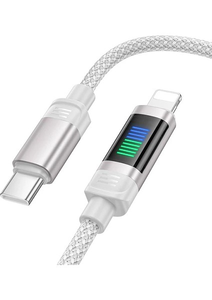 Hoco U126 Lantern 100W Type-C To iPhone Lightning Hızlı Data ve Şarj KABLOSU-(190 - CPT109344-91