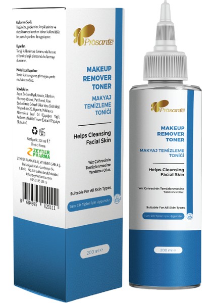 Makyaj Temizleme Toniği 200 ml fiyatları